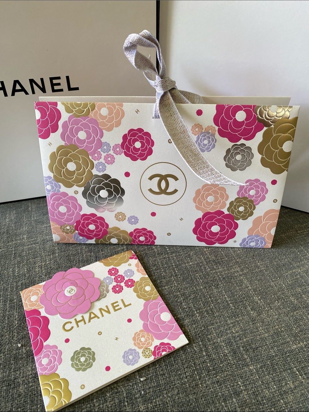 Chanel Limited Edition Camellia Gift Bag